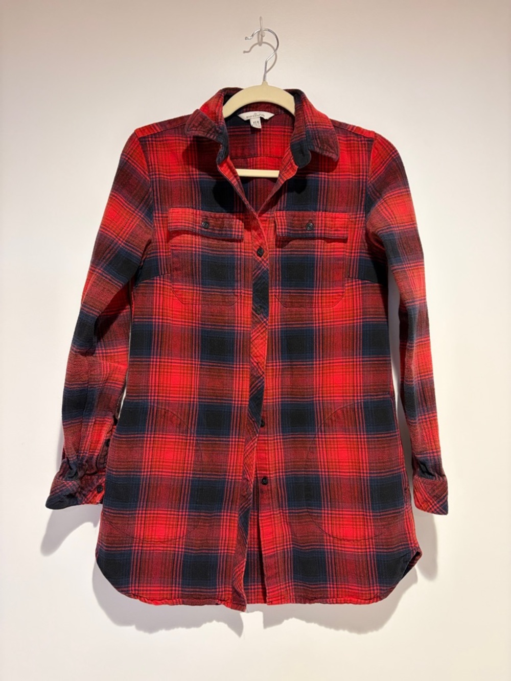 LL Bean Plaid Flannel Shirt
